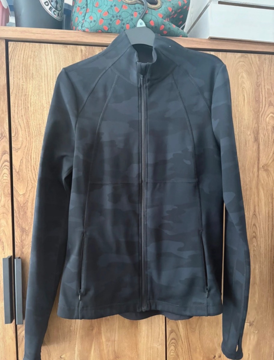 Sweaty Betty camo active wear jacket