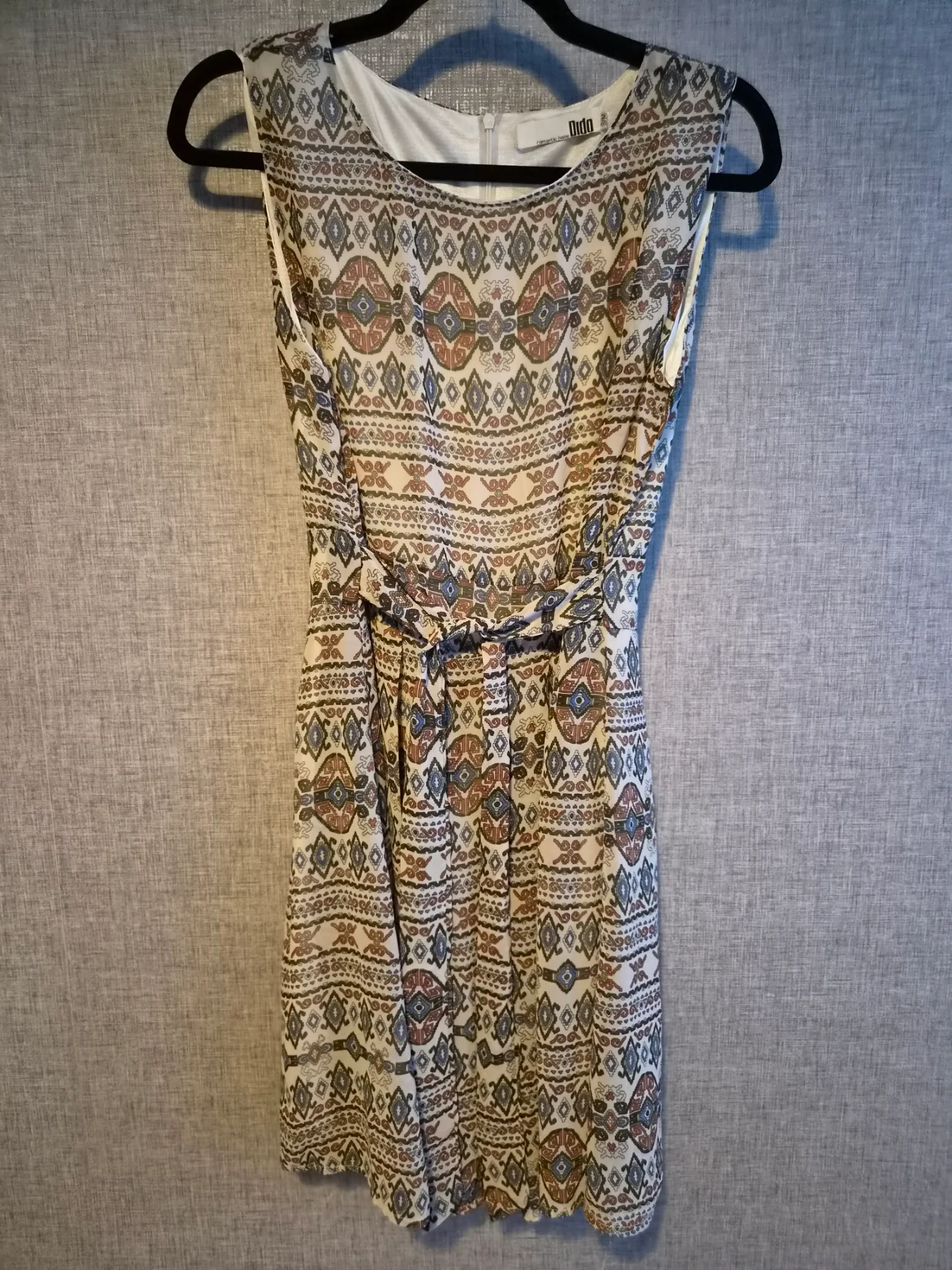 Dido Romantic Home Aztec Print Sleeveless Dress – Size S/M