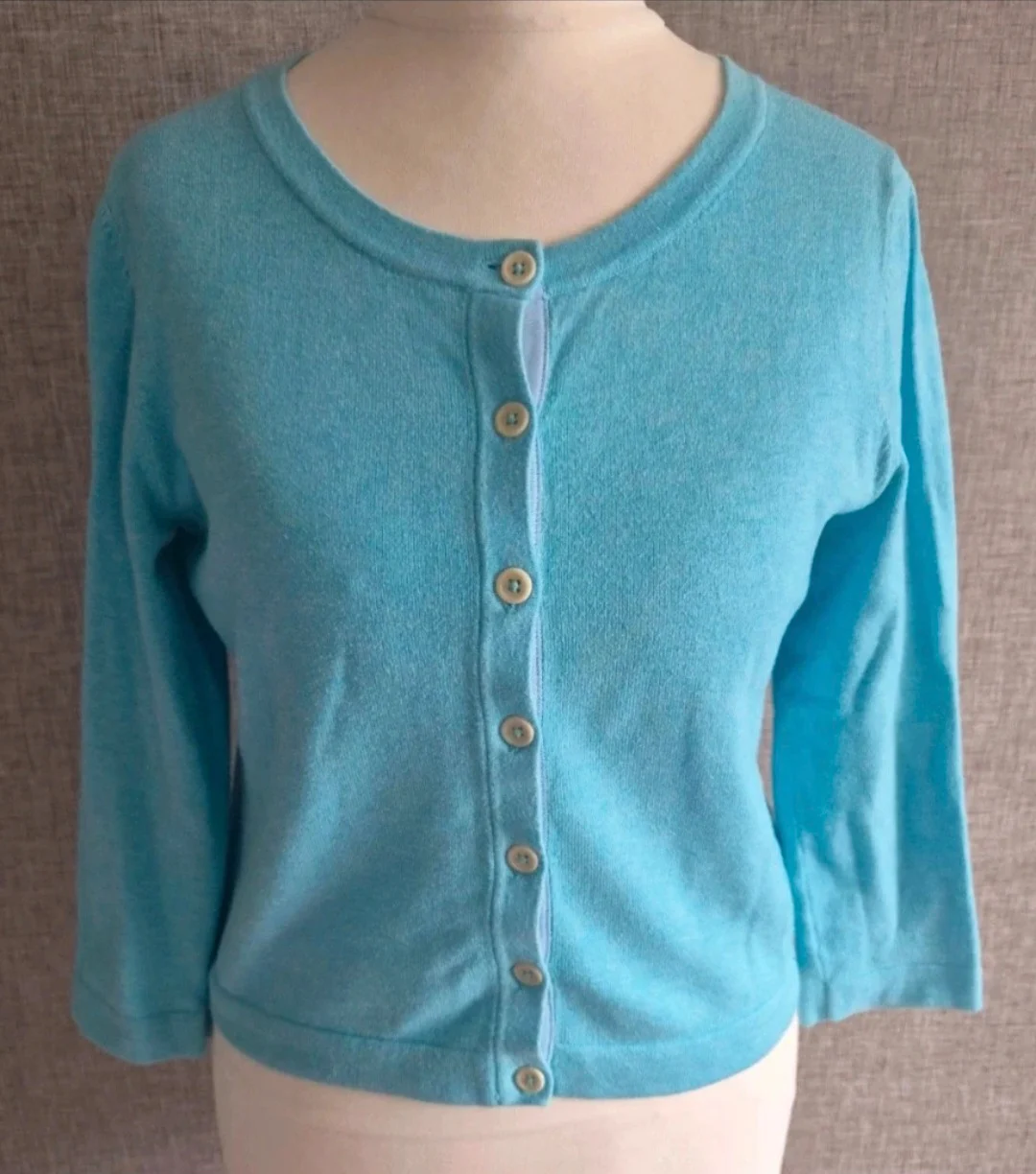 Boden Bright Blue Round Neck Cardigan – UK