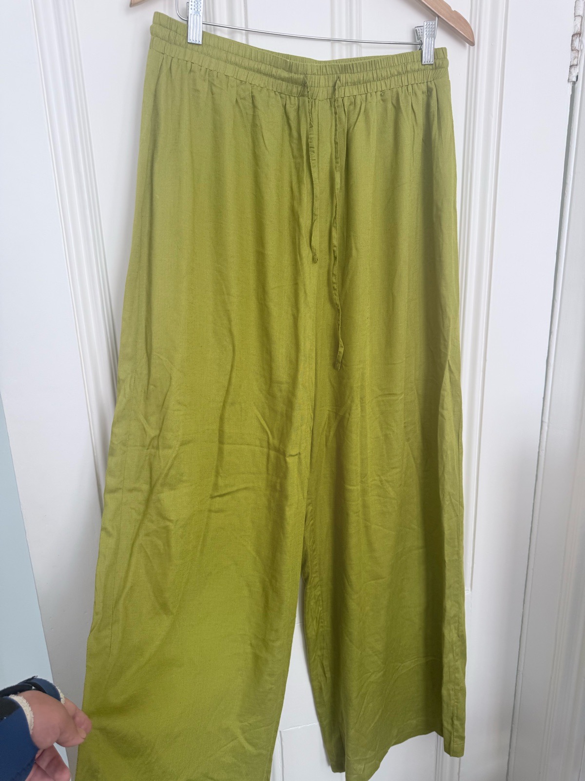 Wide Leg Loose Fit Trousers - Size UK 16