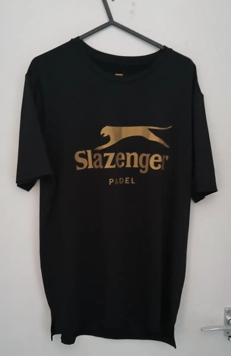 Slazenger Padel Black T-Shirt