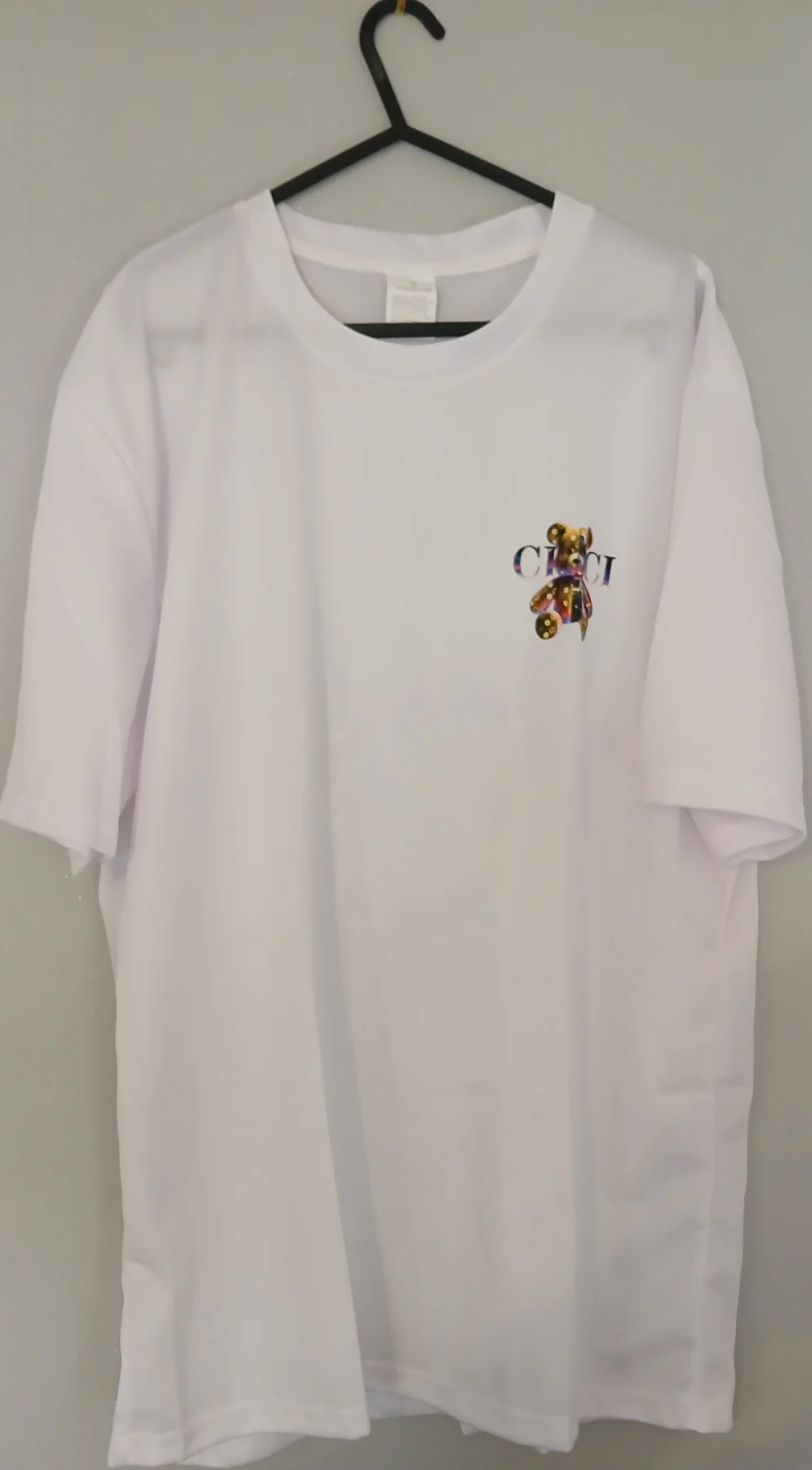 Ci Ci White Mechanical Bear T-Shirt