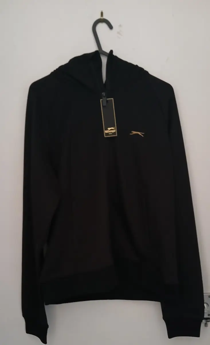 Slazenger Padel Premium Brand Black Track Top