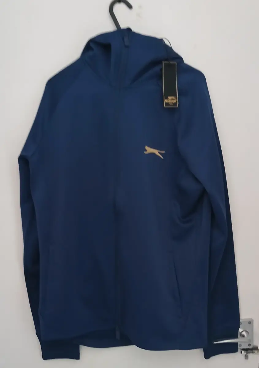 Slazenger Padel Blue Hooded Track Top