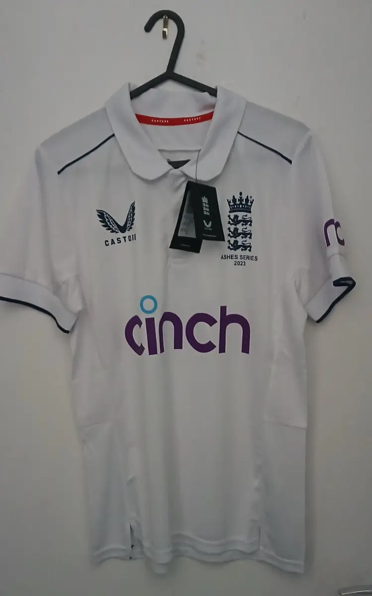 Official Castore Test Cricket 2023 Ashes Shirt