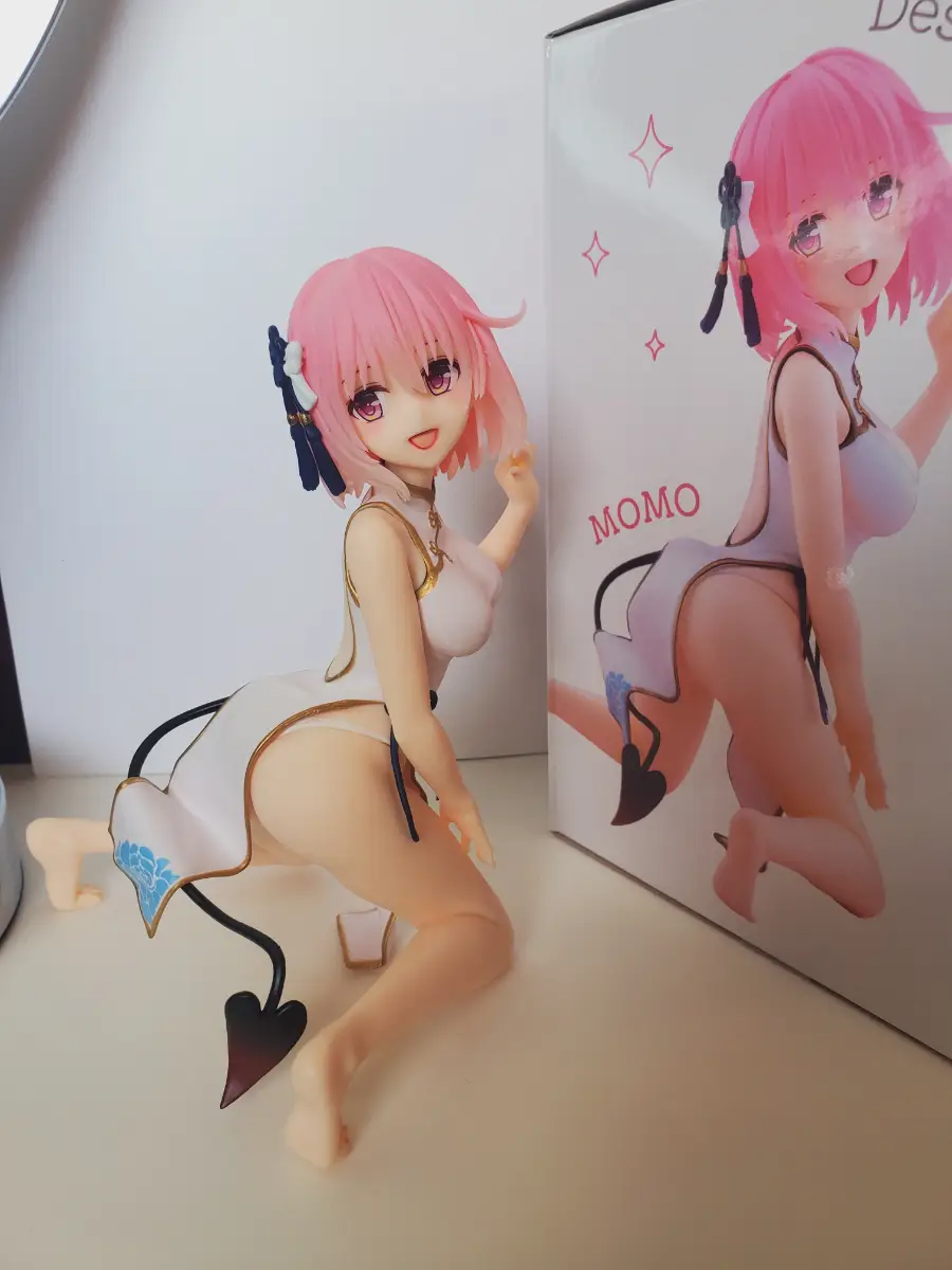 ToLOVEru - Momo - Desktop Cute - Chinese Dress ver. figure with box