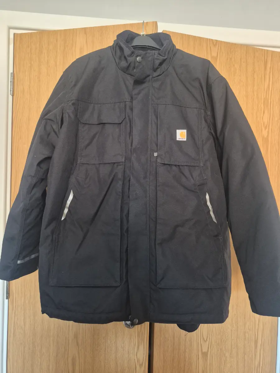 Carhartt Yukon Extremes Black Jacket Size XL Brand New Never Worn