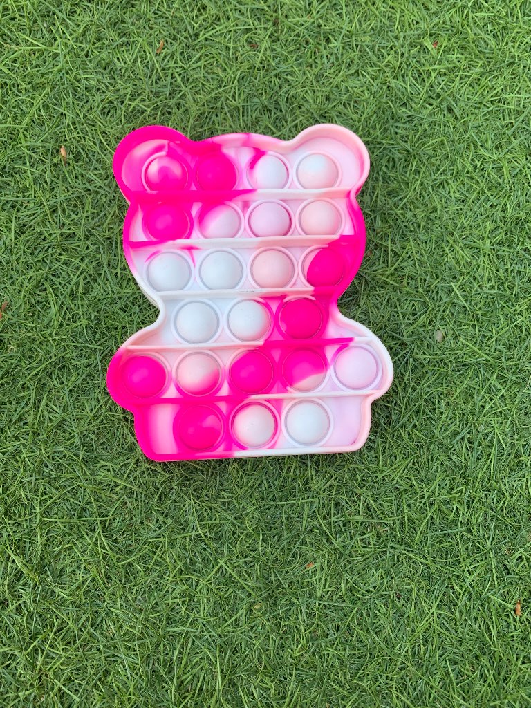 Pink Teddy Bear Poppet Fidget