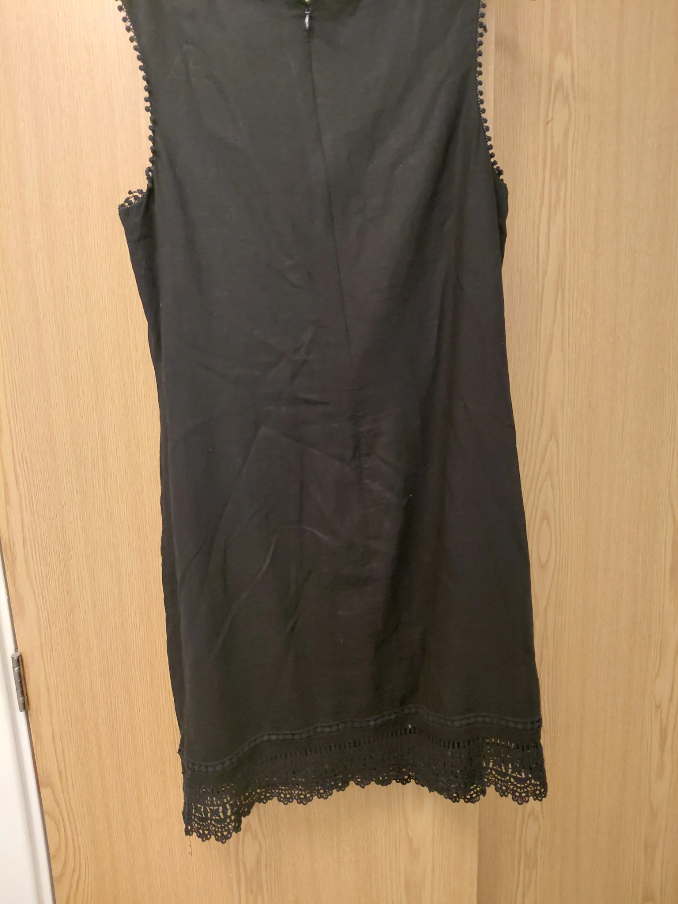 Papaya  linen dress never worn fully lined.