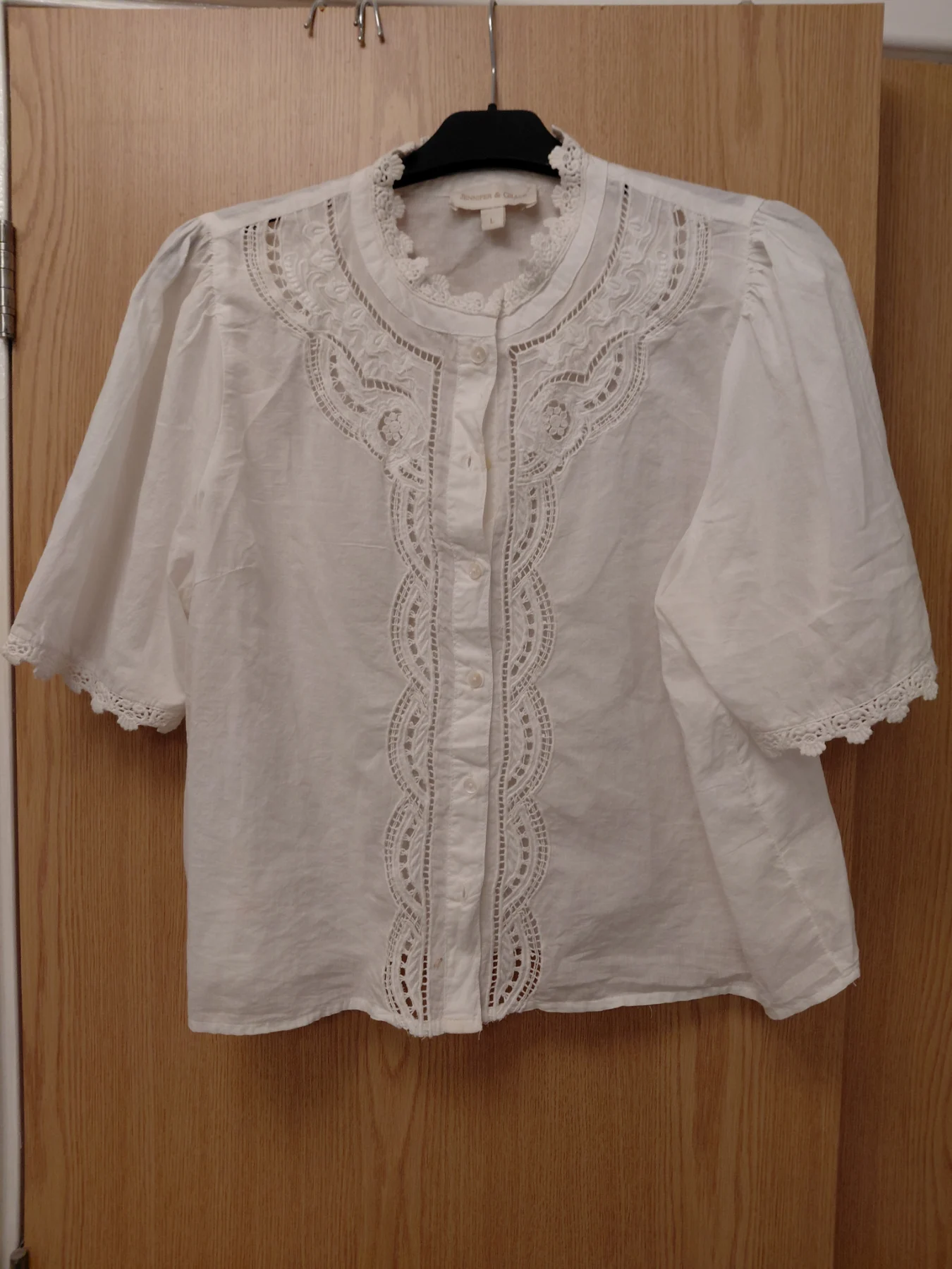 100% cotton shirt by Jenifer abd Grace..