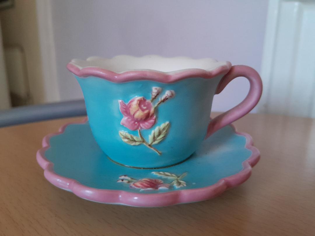 YANKEE CANDLE 'FLORAL COTTAGE' TEALIGHT HOLDER - PERFECT CONDITION