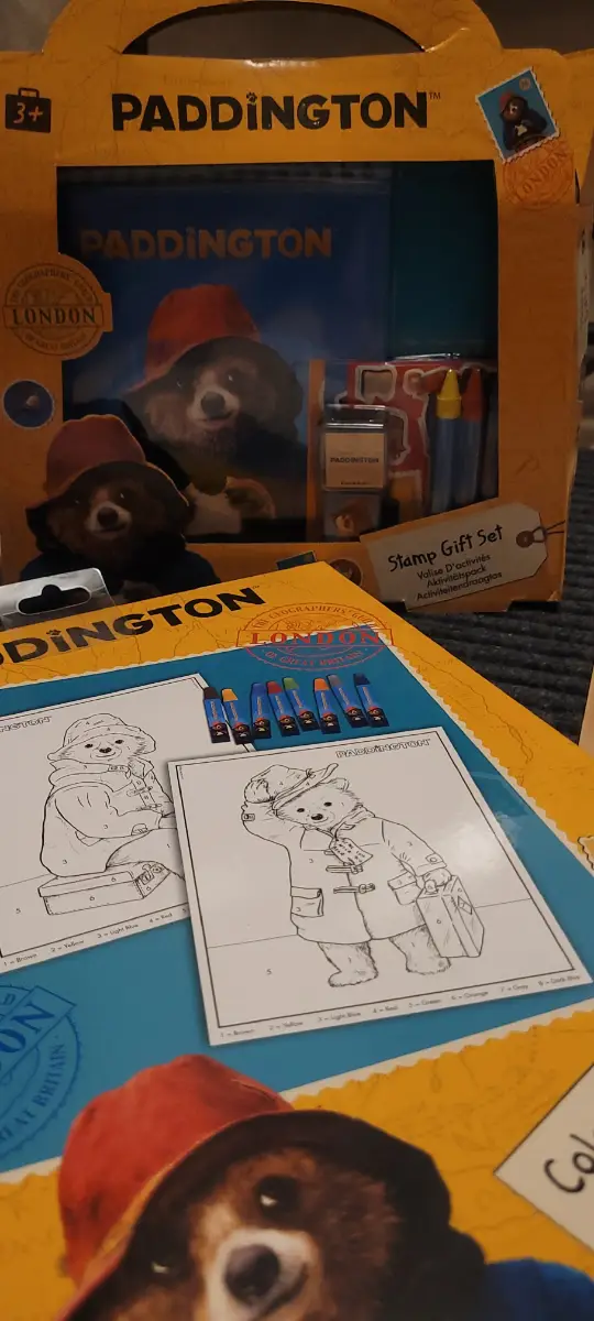 Paddington Craft Bundle – Colour By Numbers & Stamp Art Gift Set