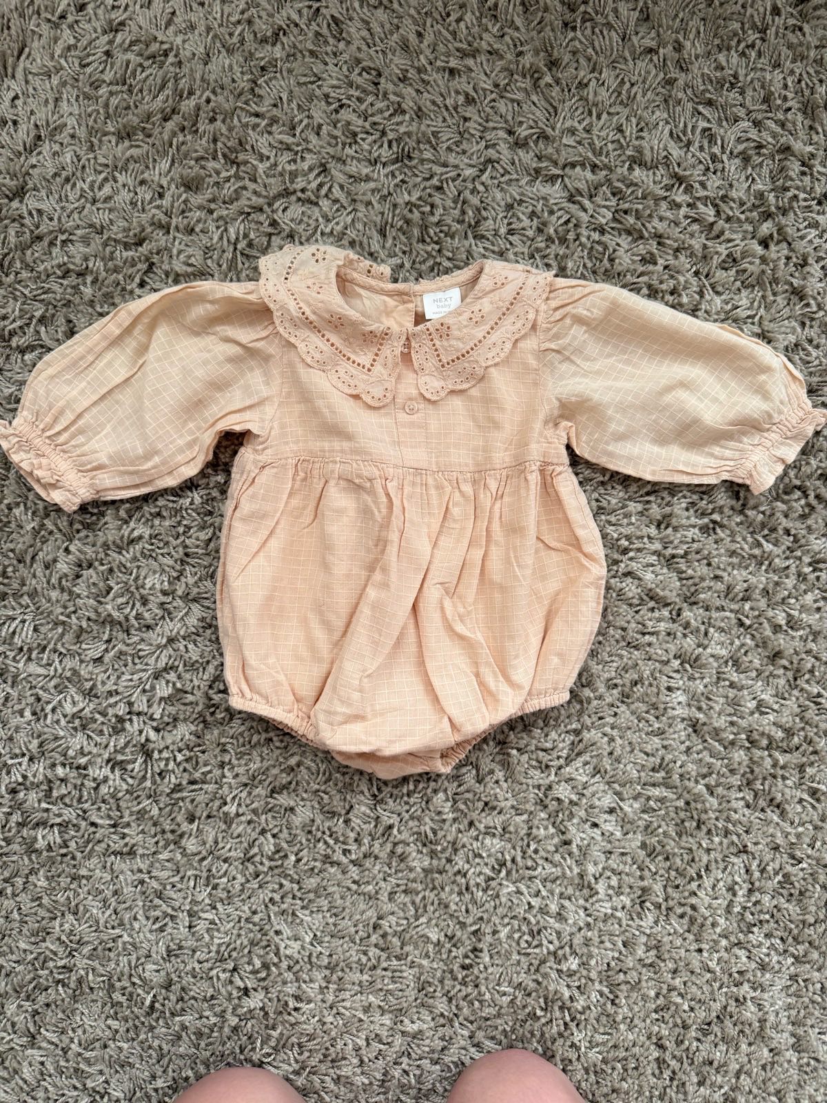 Next Baby Girl Romper | 3-6 Months | 100% Cotton