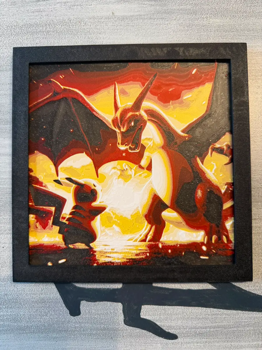 Pokémon art plaques