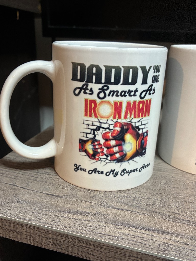 1 x Daddy iron man mug
