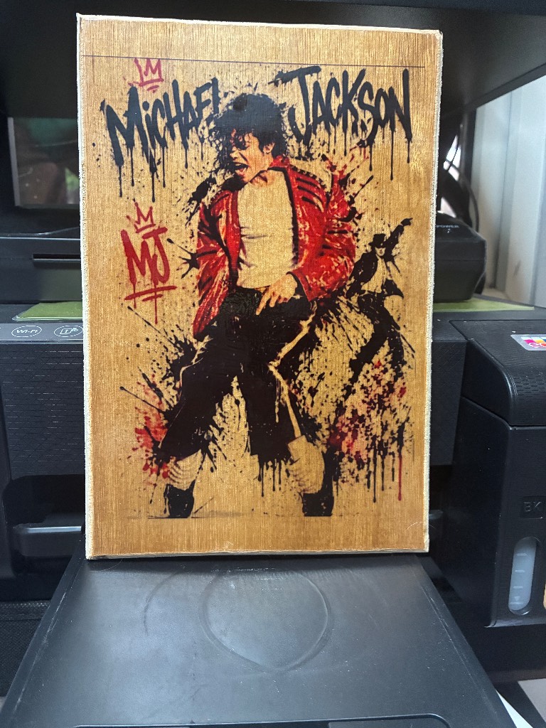 MJ wall plaque