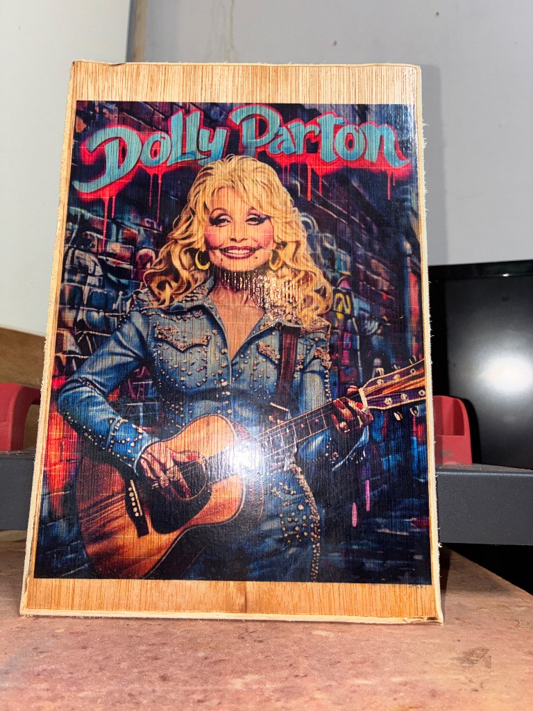 Dolly Parton wall plaque