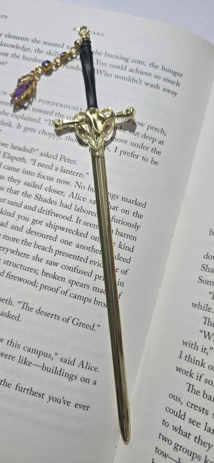 Charm bookmark