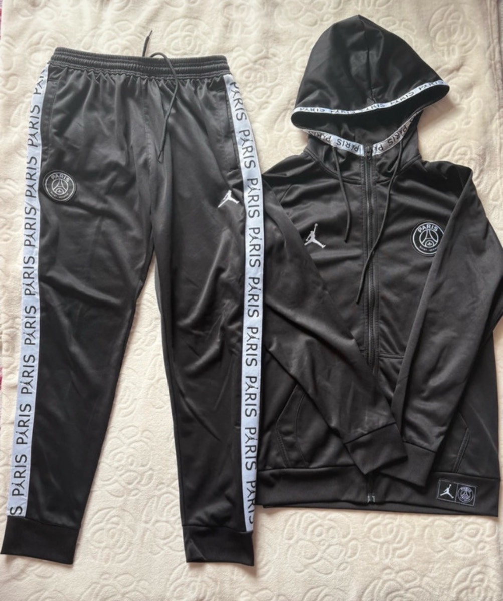 Nike Air Jordan x PSG Paris Saint-Germain tracksuit set - size L