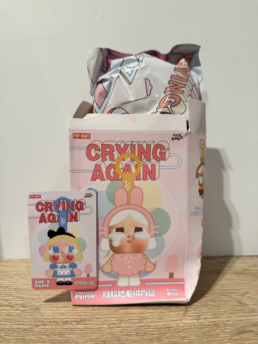 Cry Baby Plush Keychain (Alice 2)