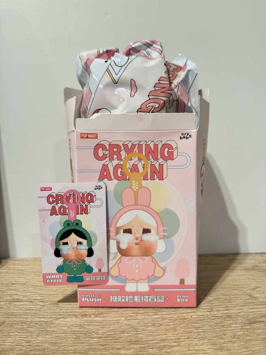 Cry Baby Plush Keychain (Popmart)