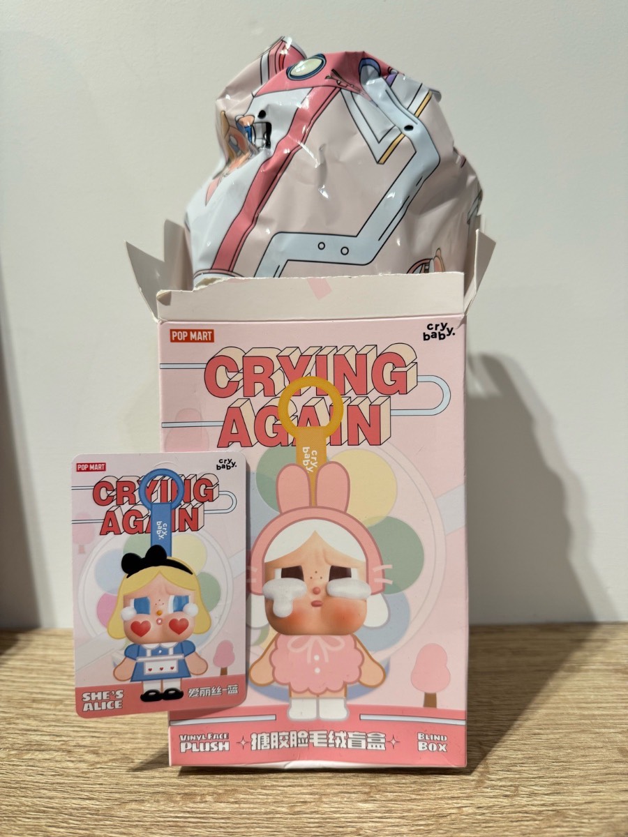 Cry Baby Plush Keychain (Alice)