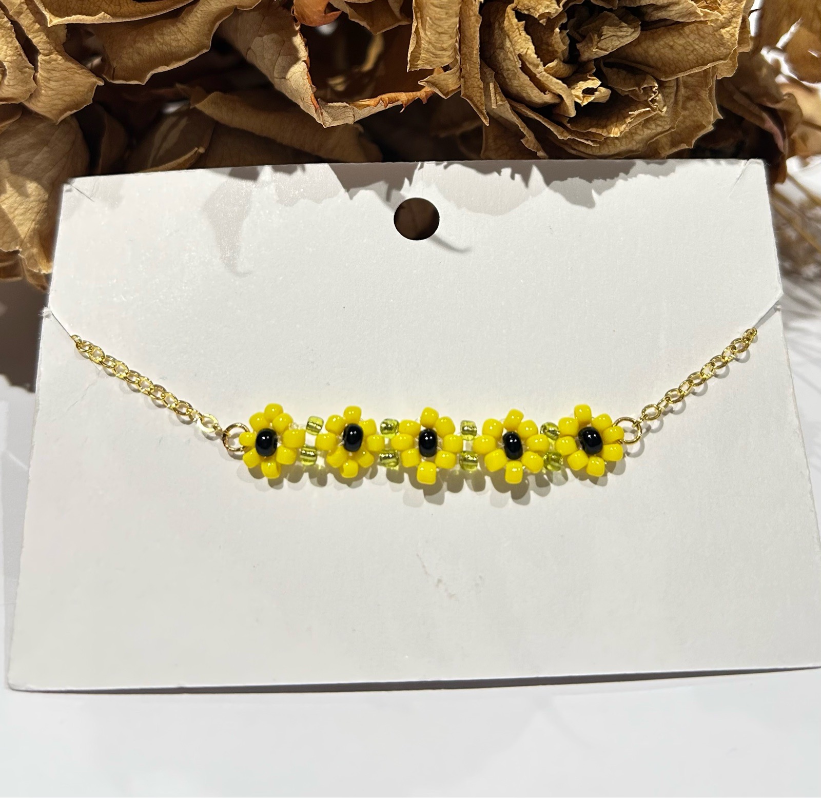 Handmade Daisy Flowers Bracelet