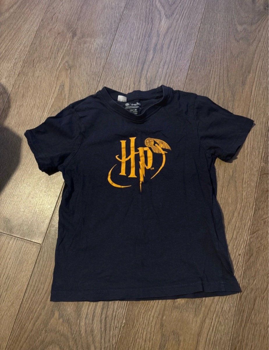 Boys navy blue Harry Potter tshirt 6-8Y