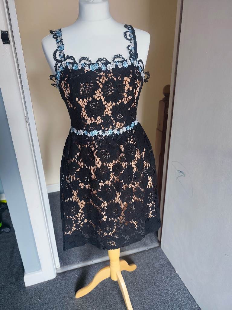 beautiful black  lace dress