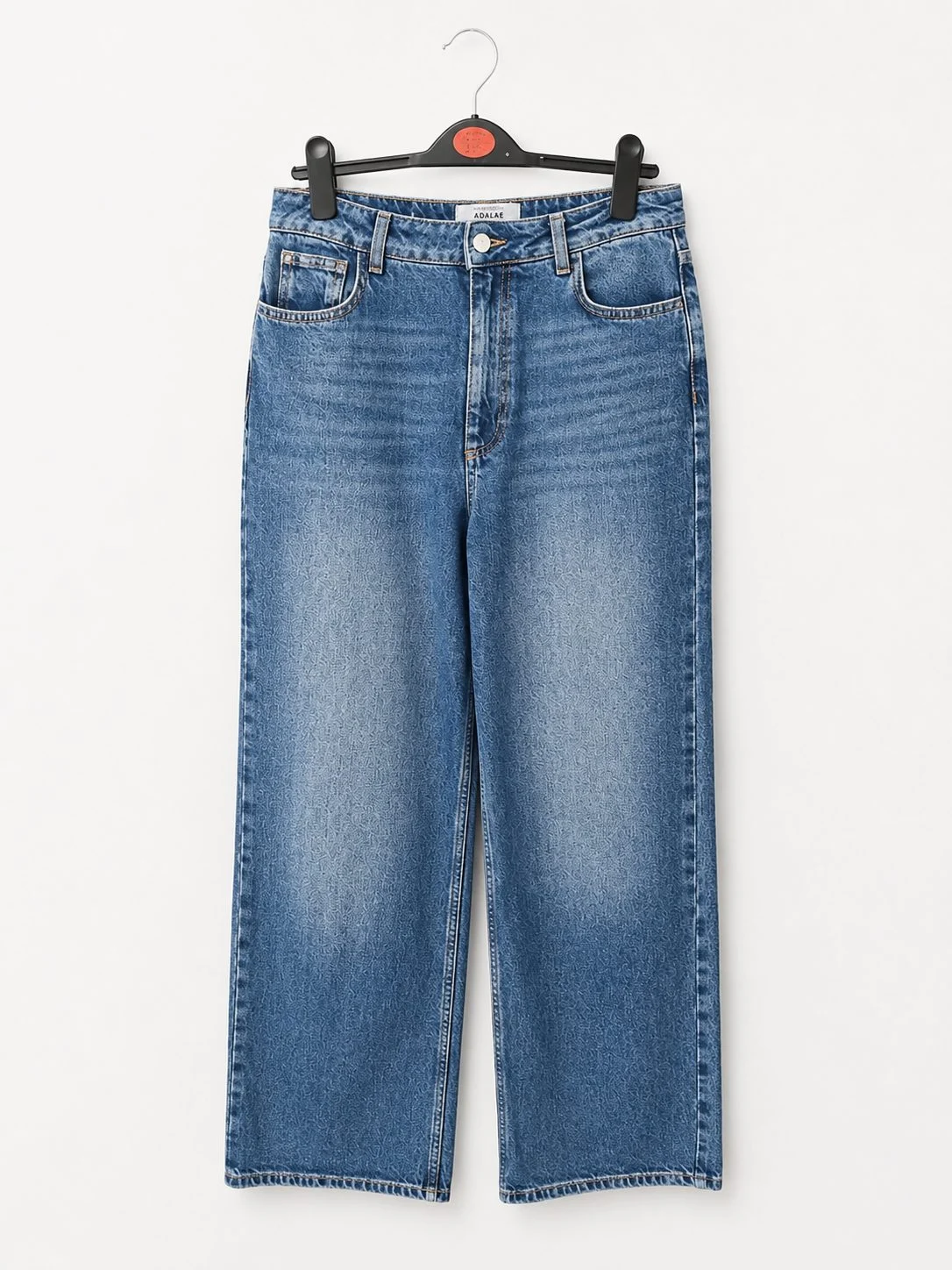 New Look Wide Leg Jeans UK 10 – Blue Wash Regular Fit