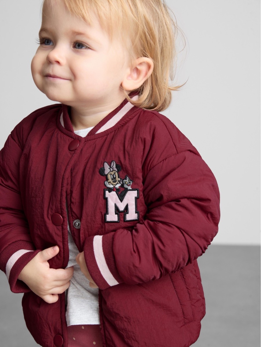 Disney x Primark Minnie Mouse Bomber Jacket  6/9 Months (74cm) £10