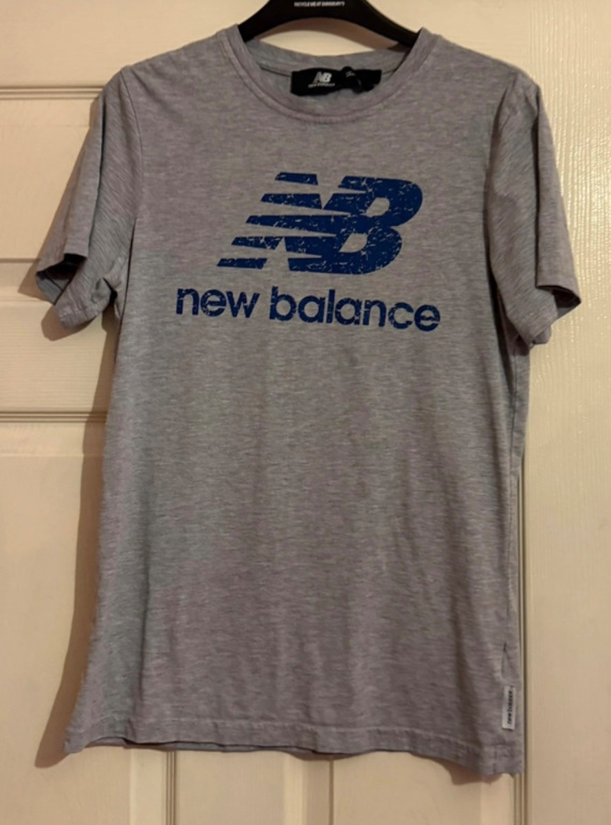 New balance size small grey short sleeve t.shirt