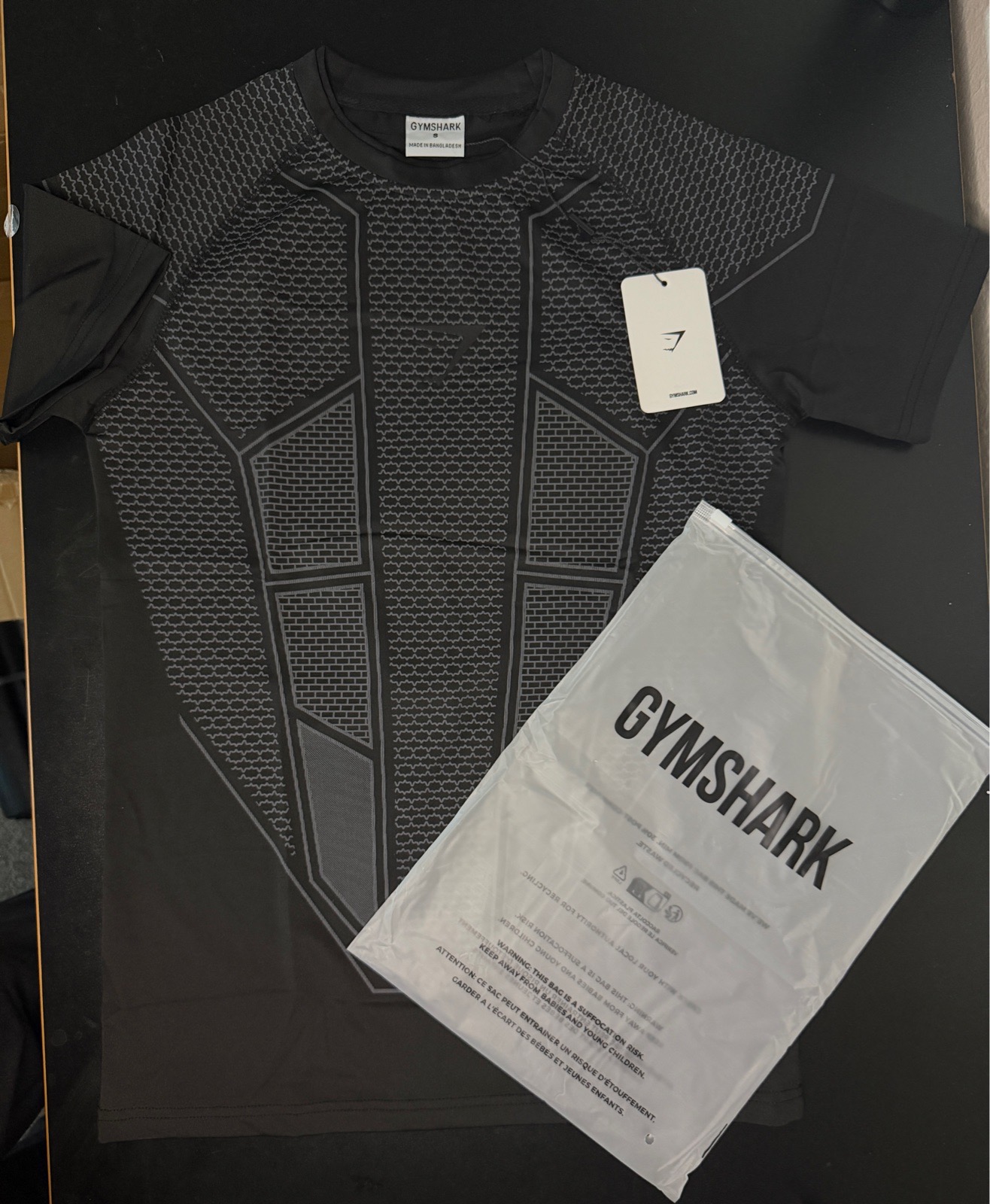 Gymshark Onyx Compression Shirt