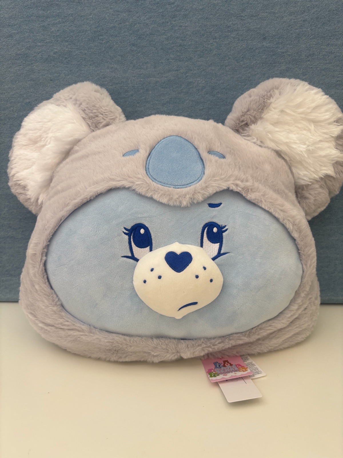 Retired] Miniso x Care Bears 16" grumpy bear koala costume plush pillow – NWT