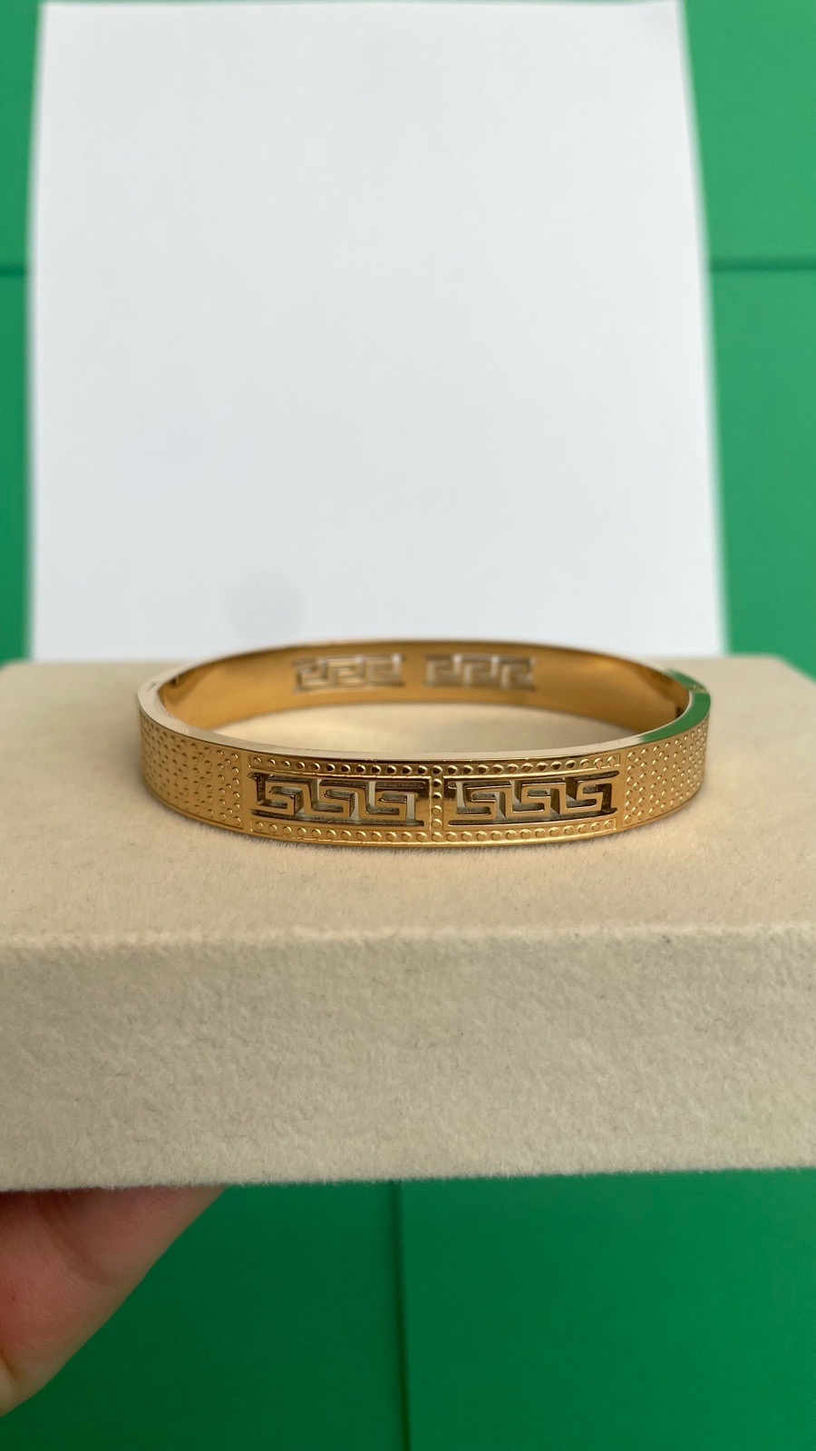 Bangle tarnish free 6cm inner diameter