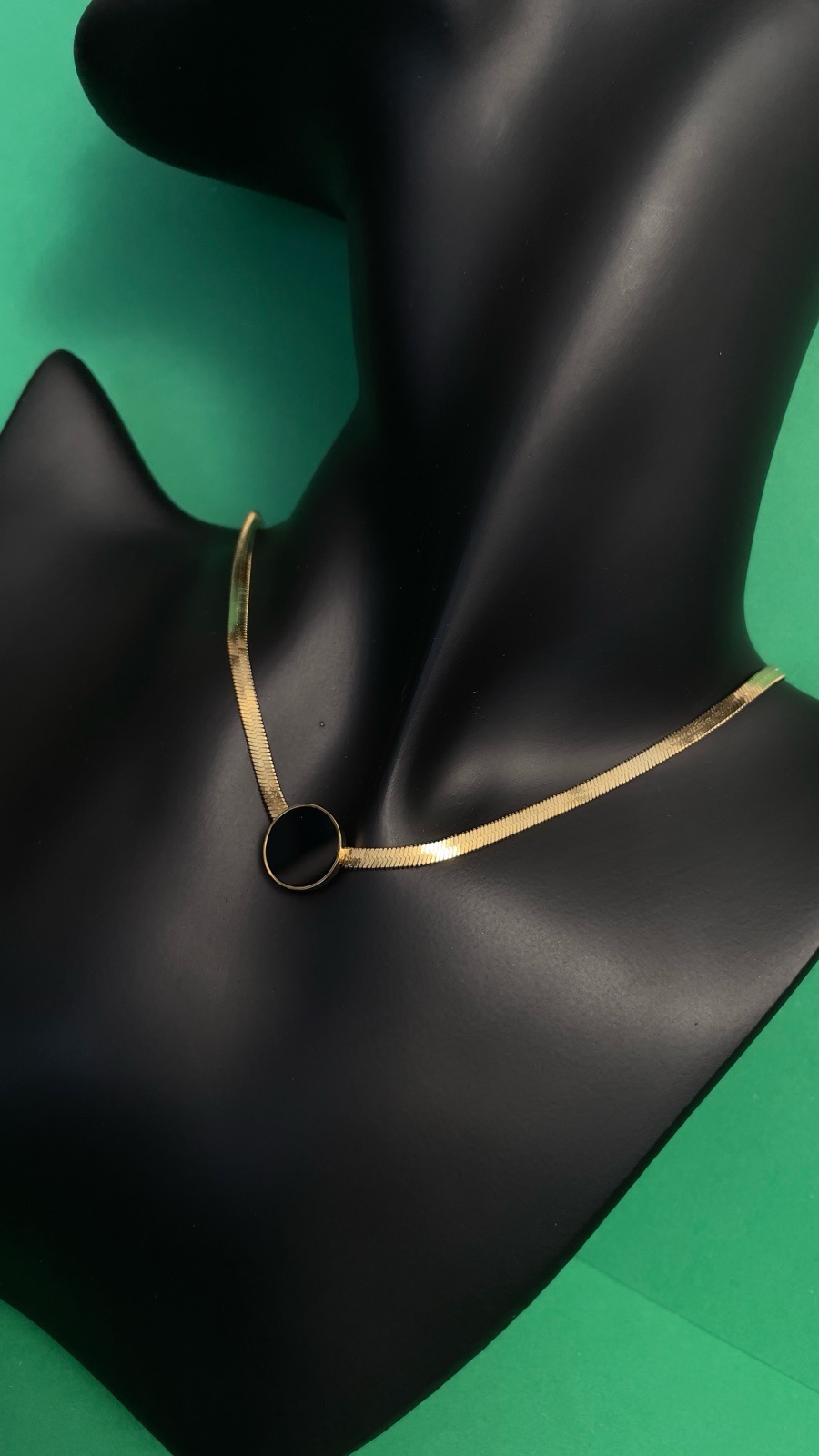 18K gold plated tarnish free necklace