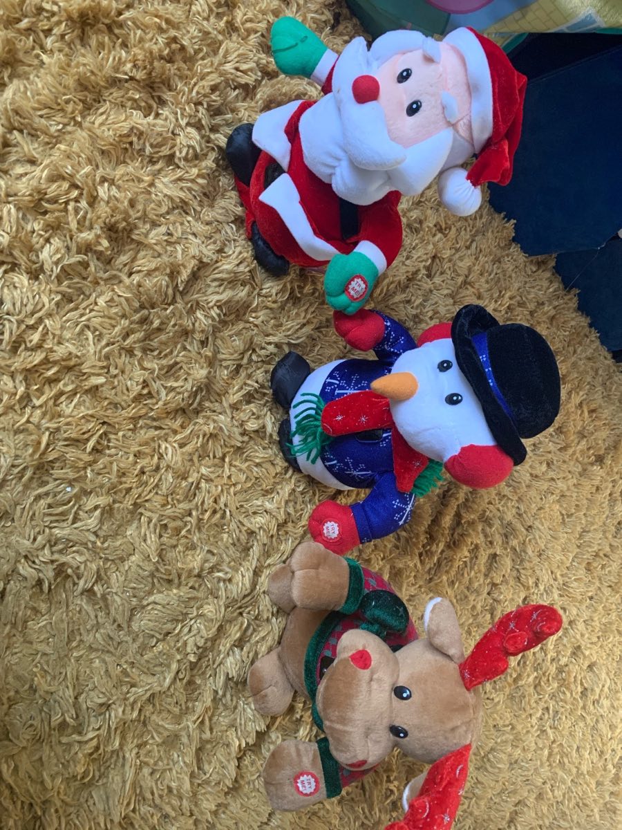 Interactive Christmas decorations.