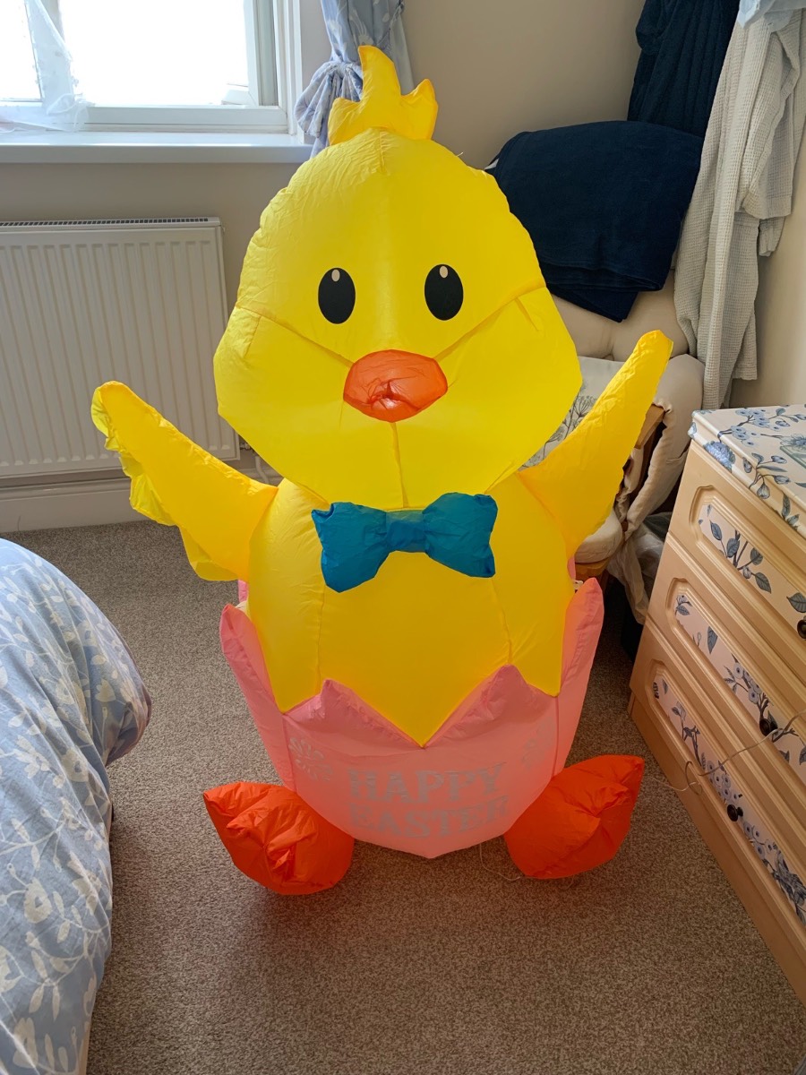 Large inflatable chick