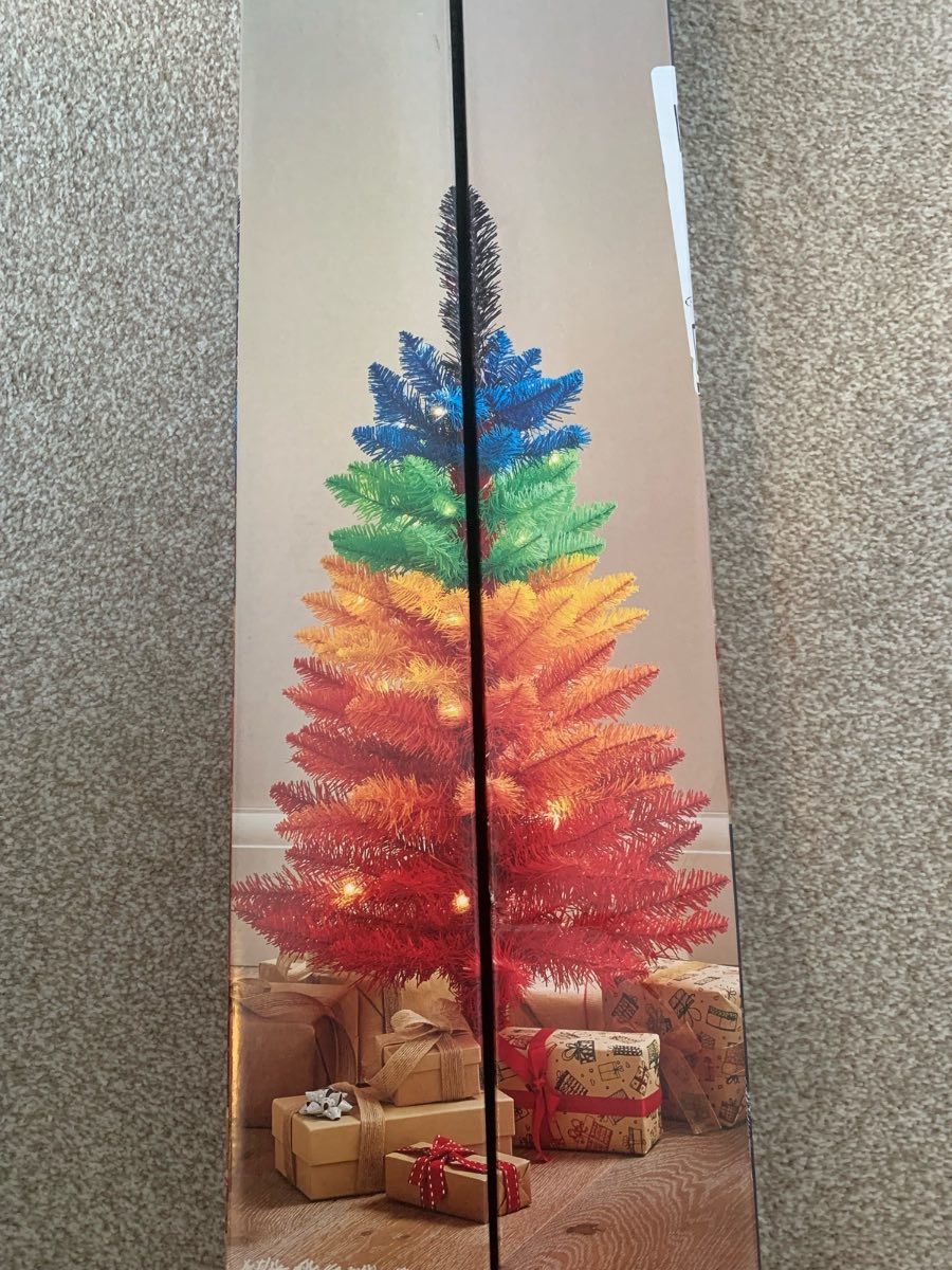 Rainbow tree.