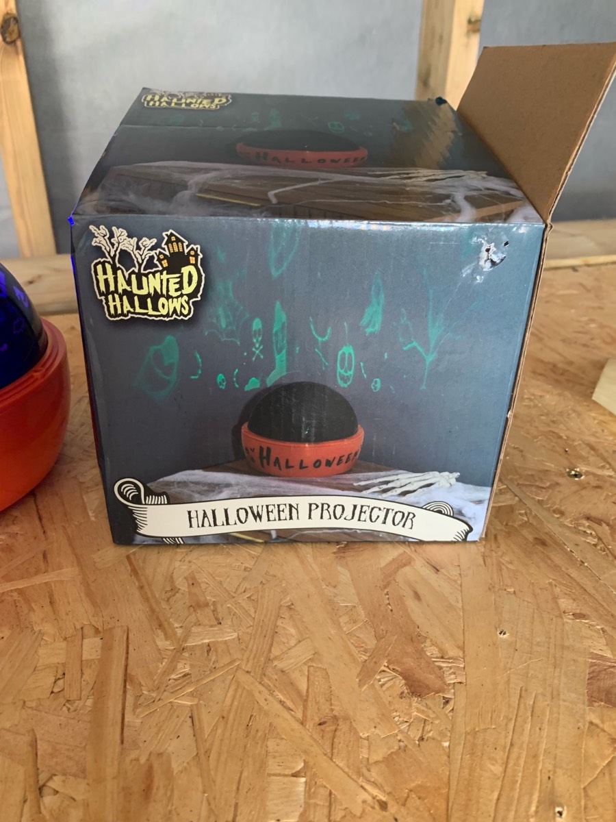 Halloween projector light