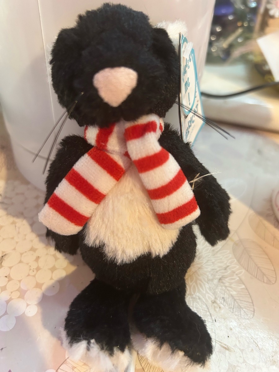 Jelly Cat Christmas Kitten Retired