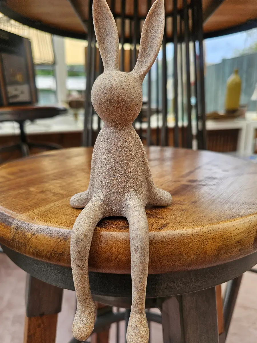 Large Gorgeous Sandstone Bunny!