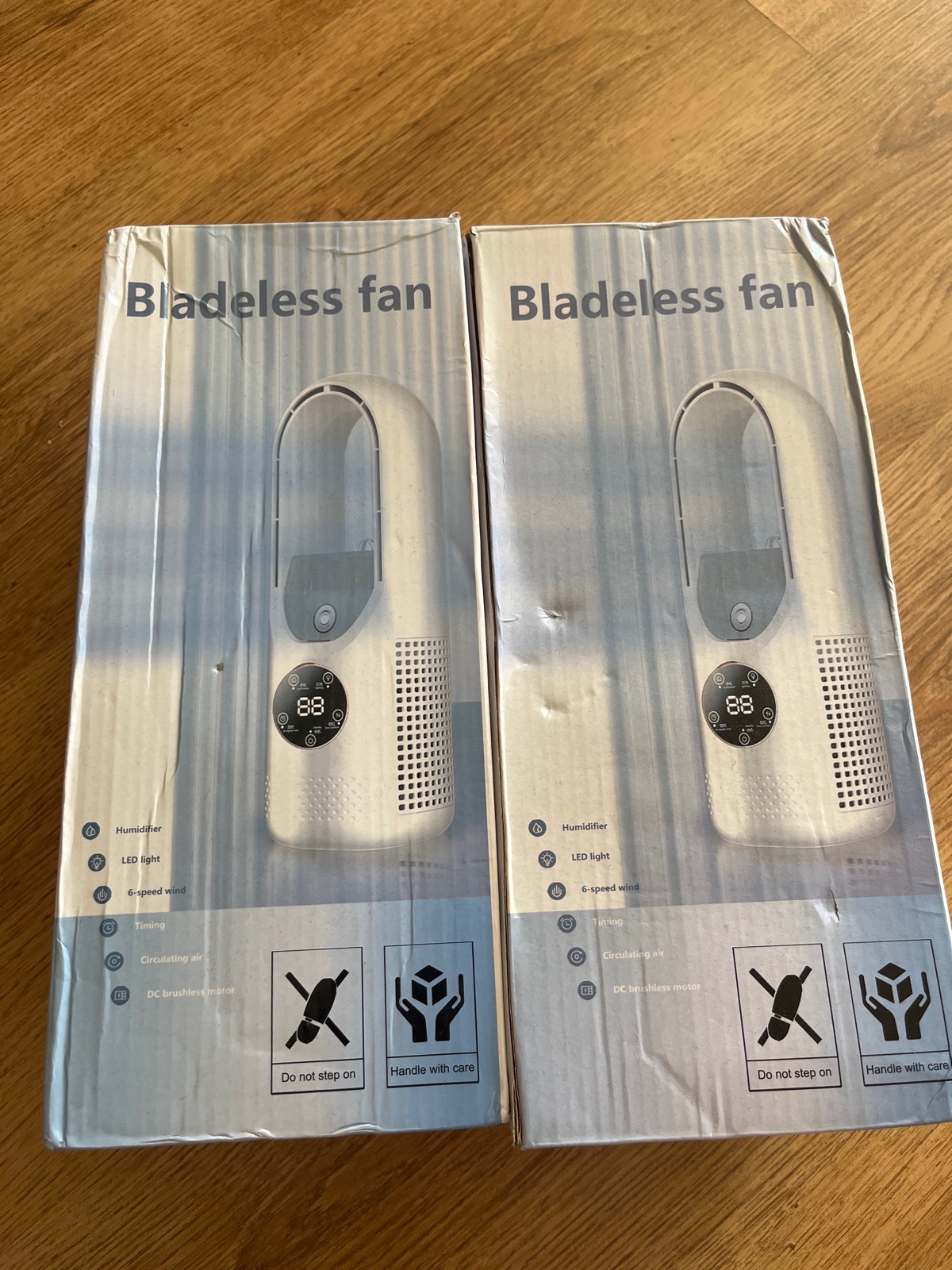 2 x Bladeless Cooling Fan