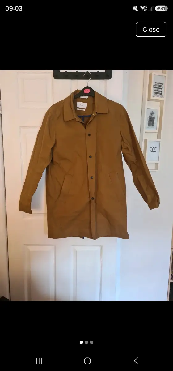 Wax made in London oversize jacket