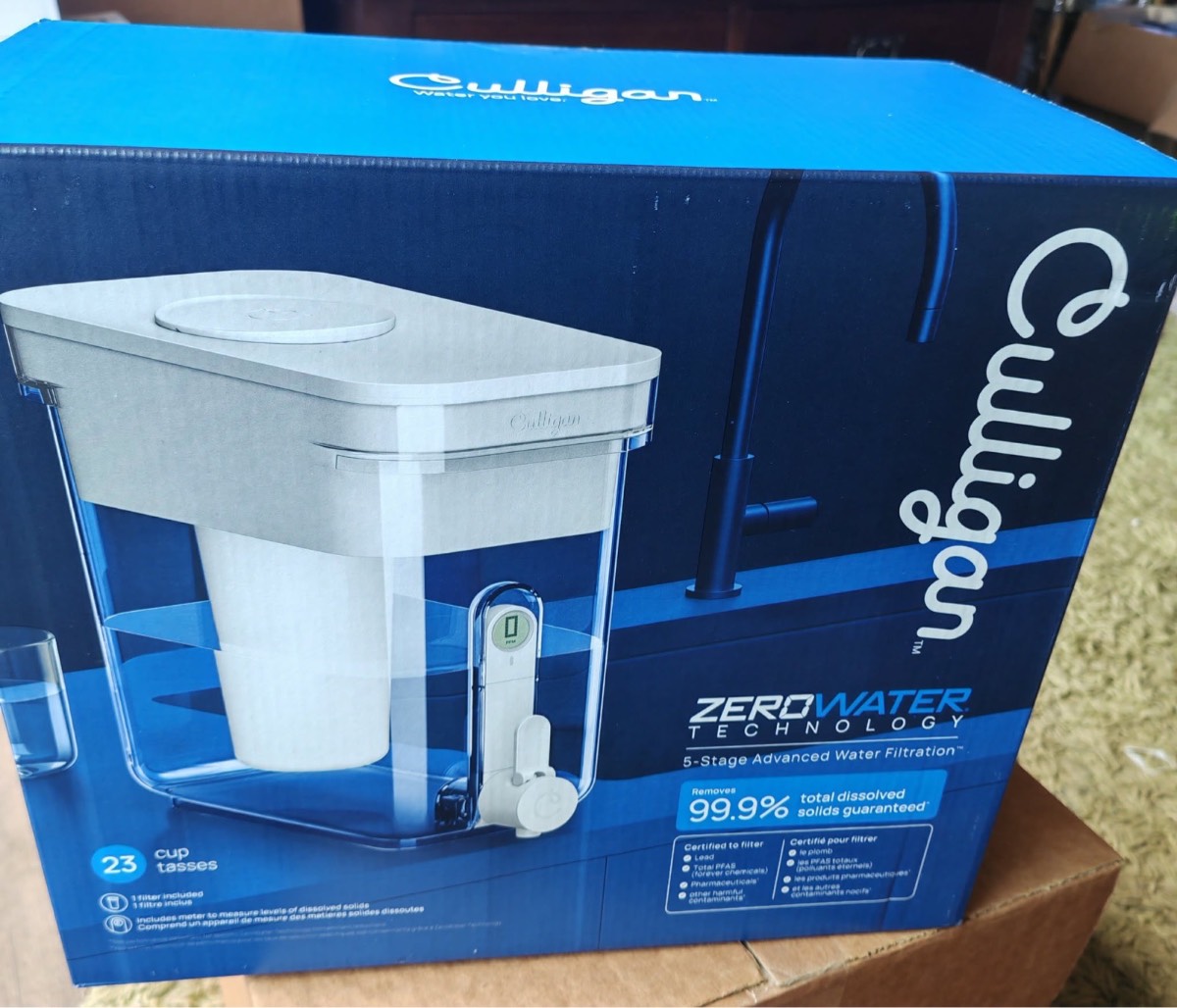 Brand New Culligan ZeroWater 23-Cup Water Filter Dispenser (5.4L)