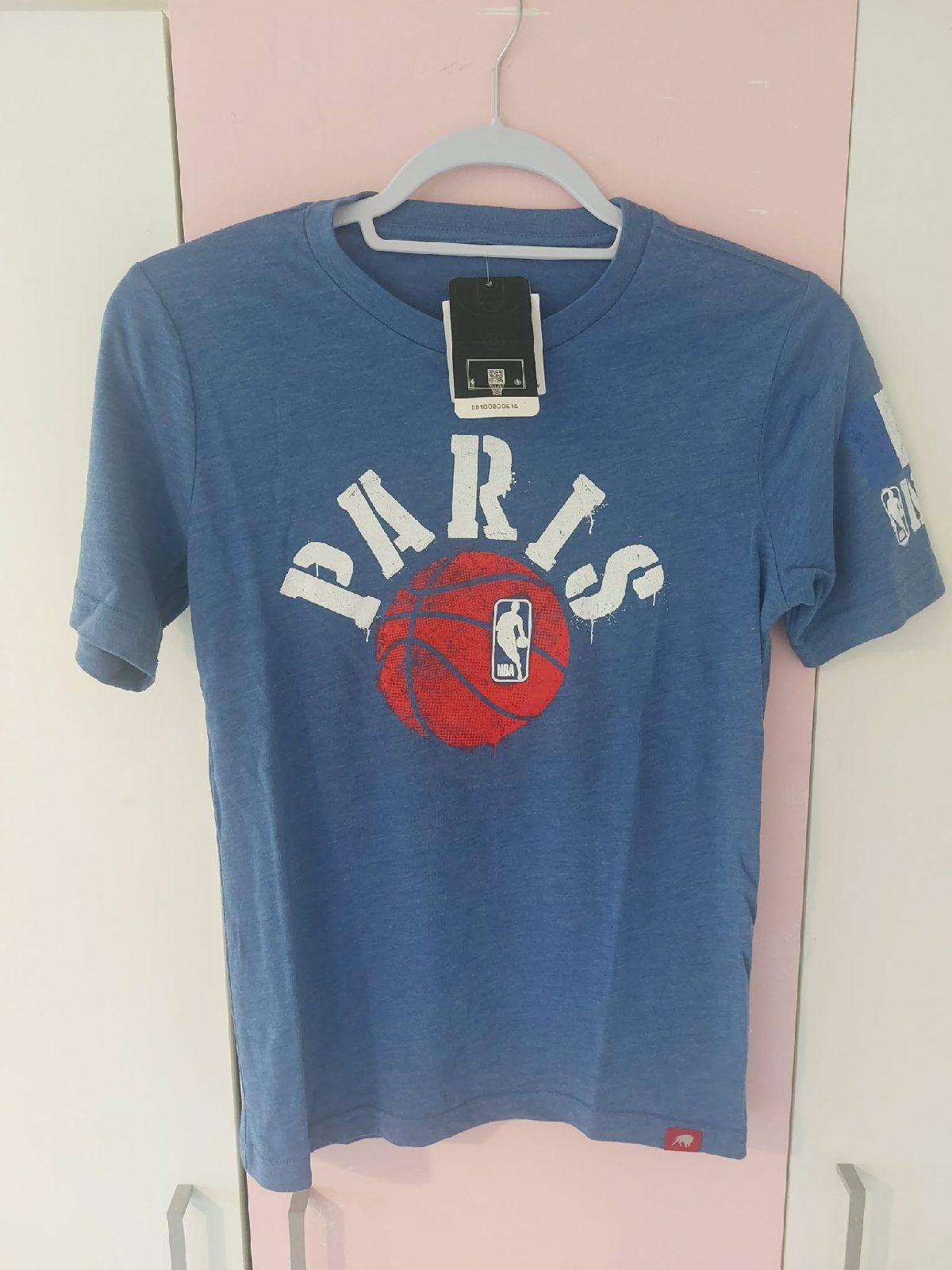 NBA Paris kids blue t-shirt