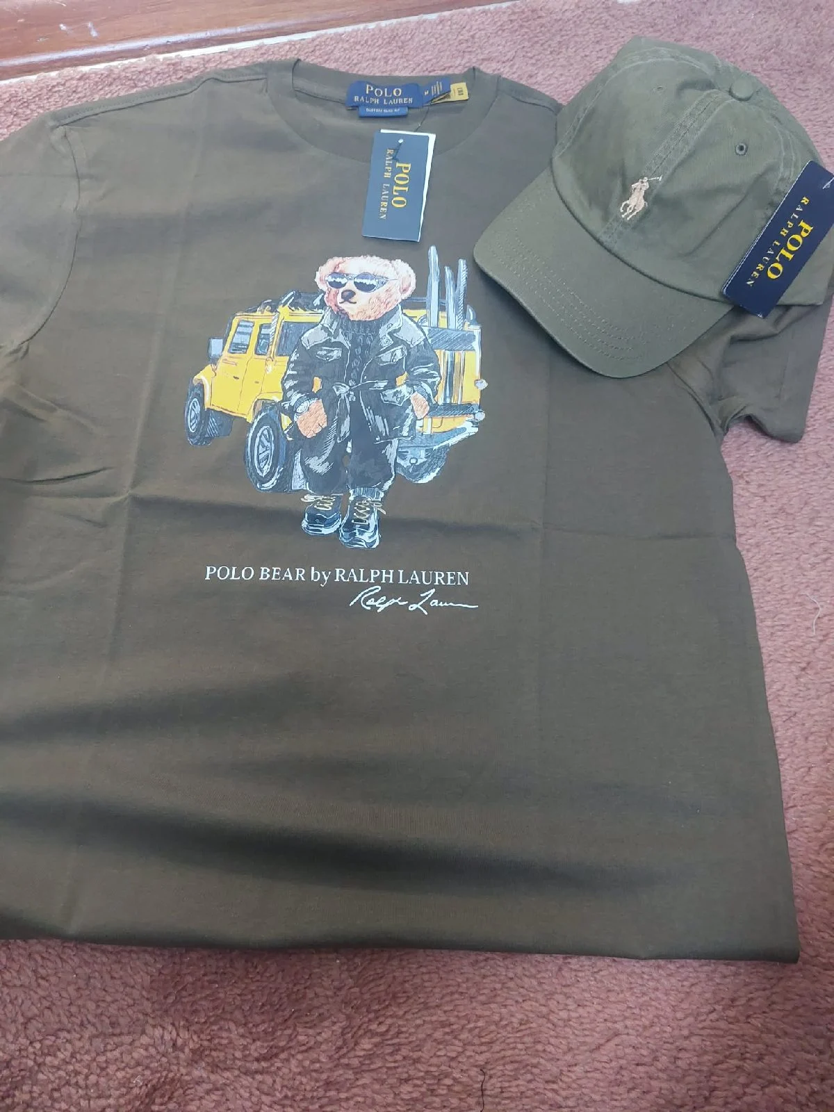 Polo Ralph Lauren set cap and Tshirt
