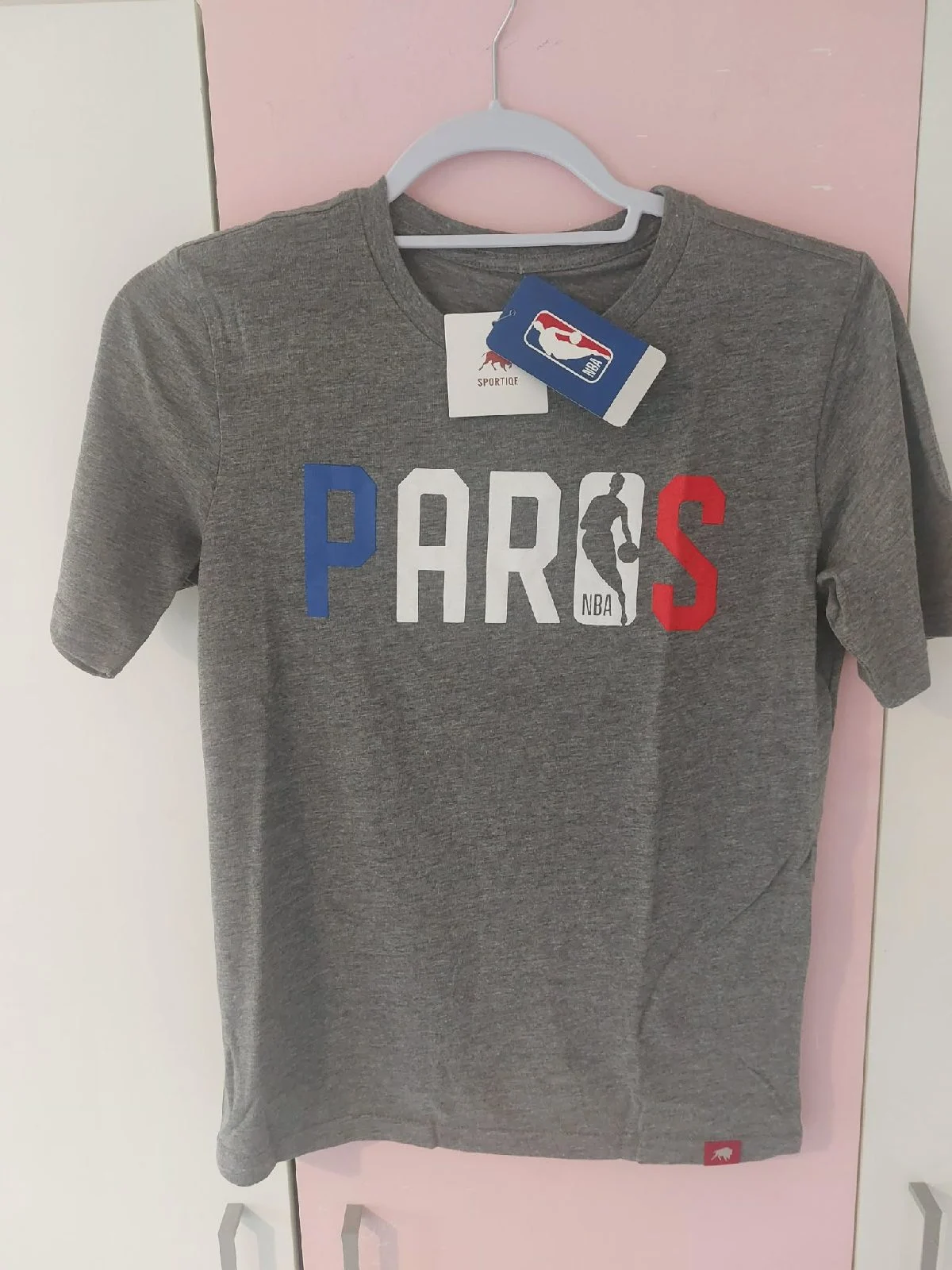 NBA official Paris tshirt