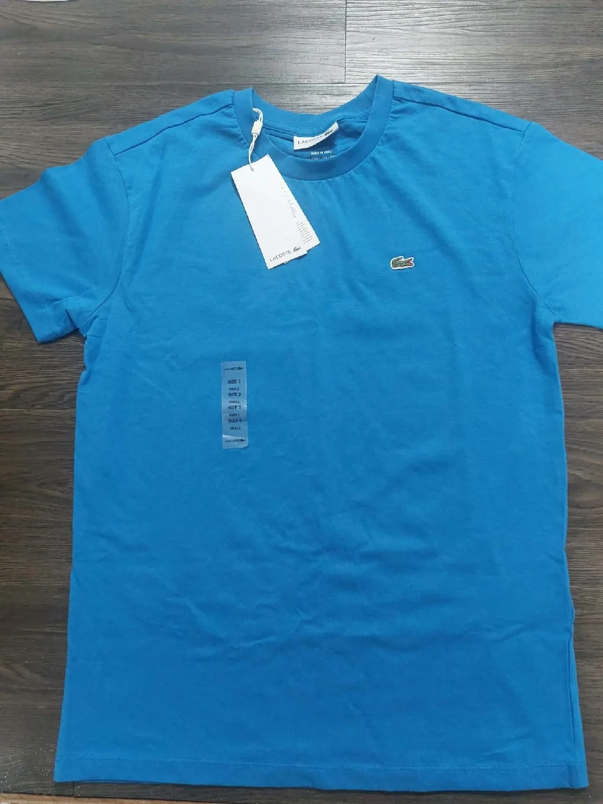 Lacoste blue tshirt