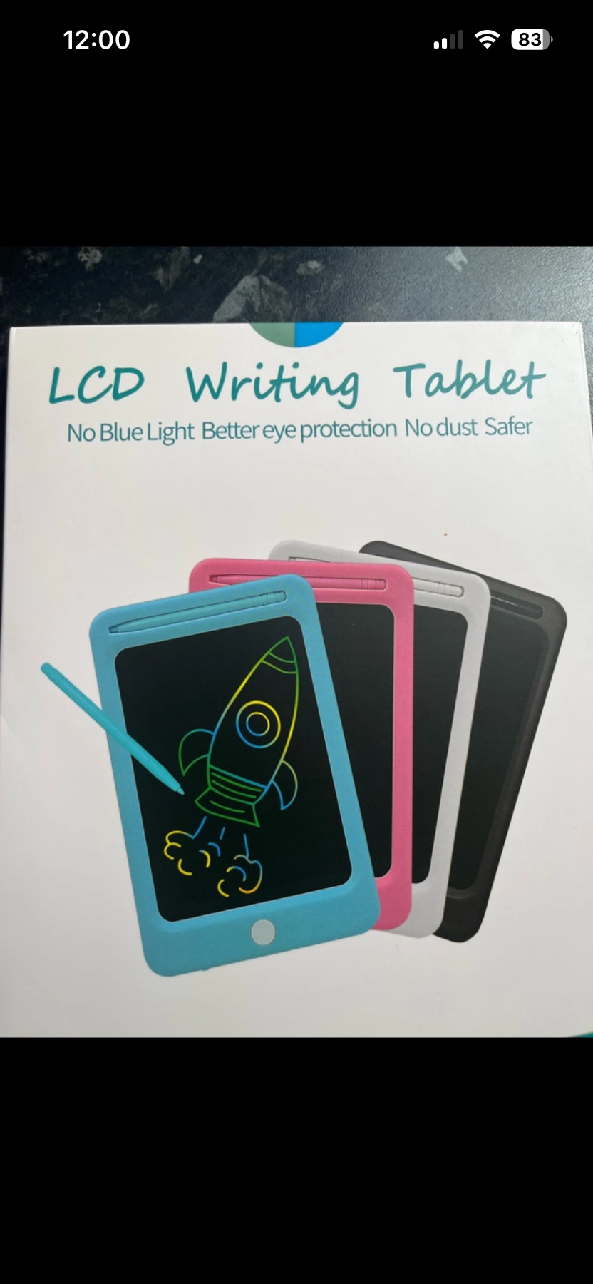LCD Writing Pad – Kids Drawing & Learning Board